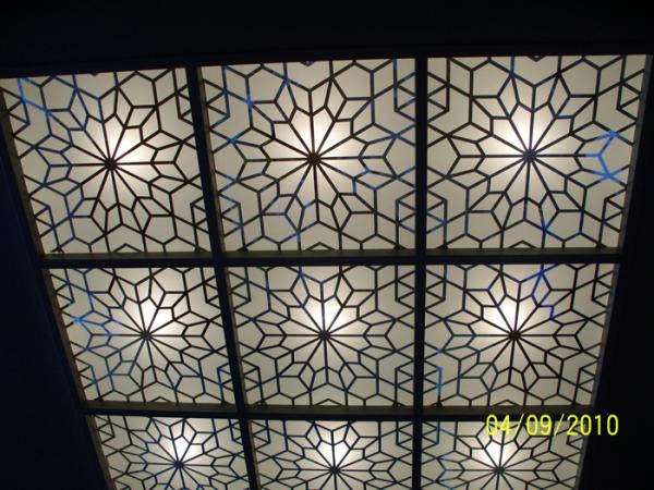 Metal_tavan_aydınlatma