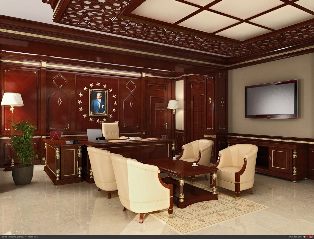 patron odası dekorasyonu