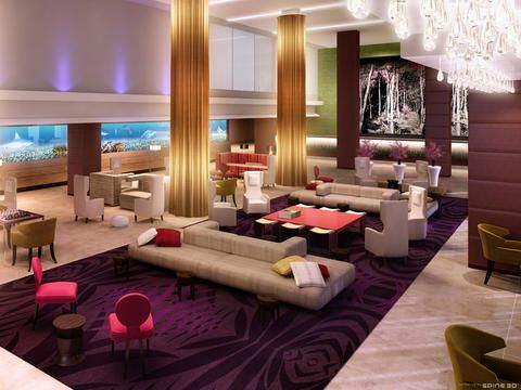 Otel lobisi dekorasyonları, otel lobisi mobilyaları