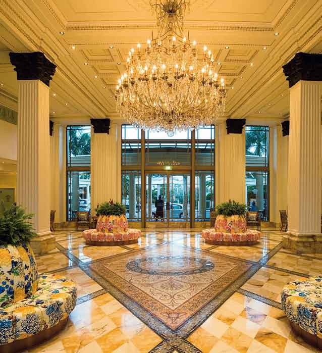 Otel lobisi dekorasyonları, otel lobisi mobilyaları